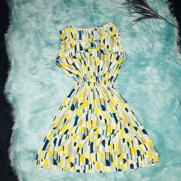 Drunken Tango colorful lightweight mini dress - Picture 1 of 8